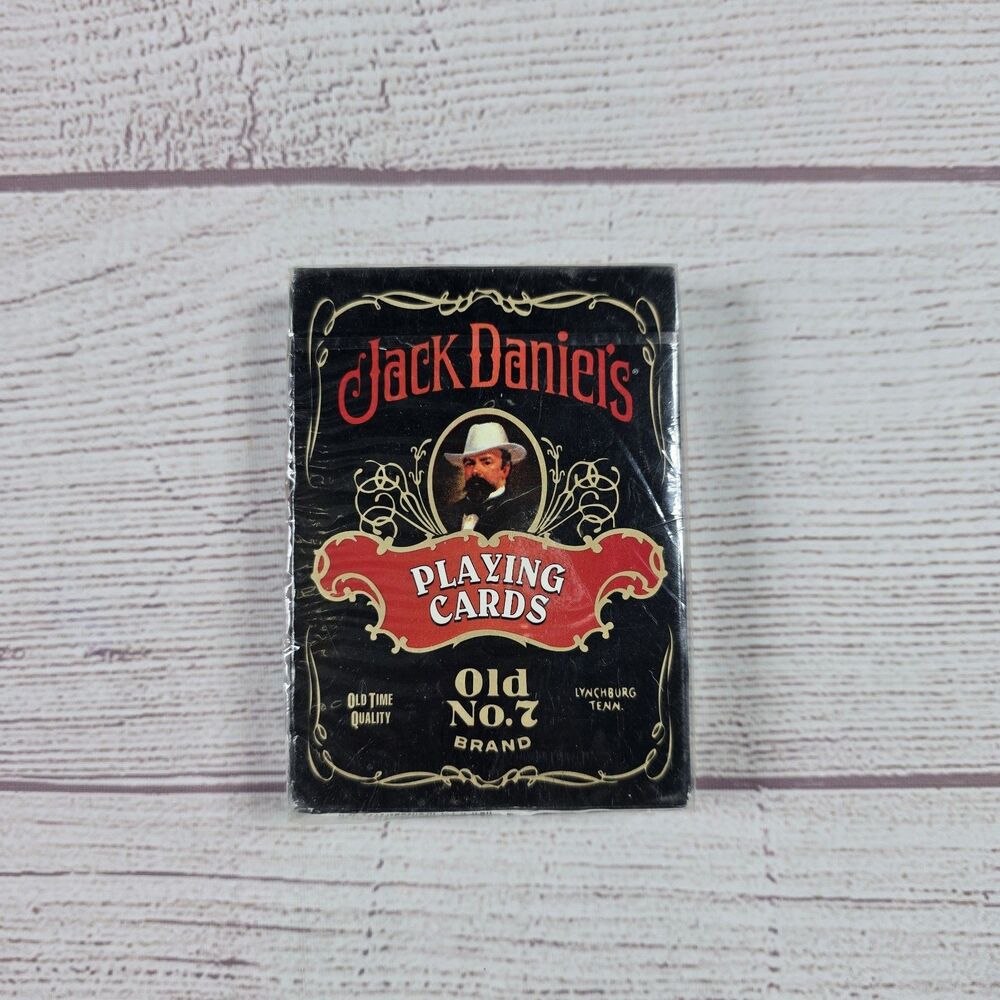 Vintage Jack Daniels Y2K Playing Cards 2002 Old No. 7 BRAND NEW SEALED